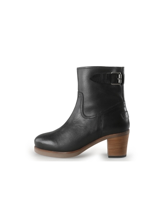 Shabbies Amsterdam Enkellaarzen Zwart 357362
 Maat 37
 
