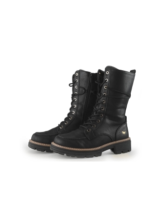 Mustang Veterboots Zwart 357437
 Maat 39
 