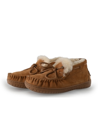 Warmbat Pantoffels Cognac 357585
 Maat 39
 