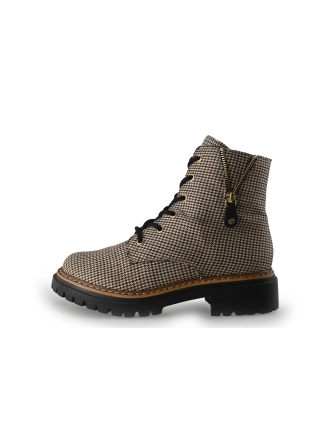 Rieker Veterboots Beige 357632
 Maat 38
 