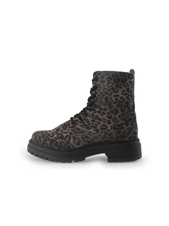 Shoecolate Veterboots Grijs 357780
 Maat 39
 