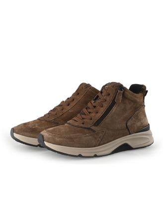 Gabor Hoge sneakers Bruin 357875
 Maat 41
 