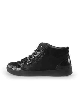 Ara Hoge sneakers Zwart 357915
 Maat 39
 