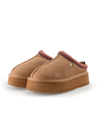 Nelson Pantoffels Cognac 357924
 Maat 37
 