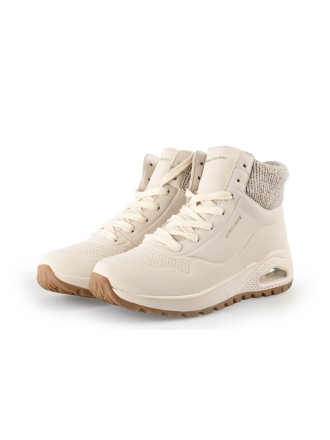 Skechers Hoge sneakers Beige 357939
 Maat 39
 