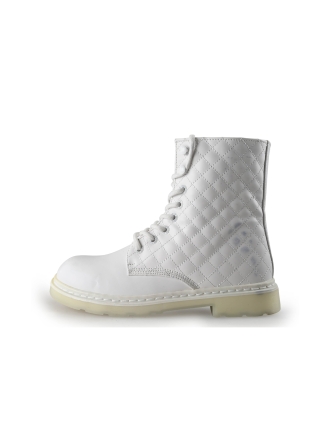 Dockers By Gerli Veterboots Wit 358091
 Maat 40
 
