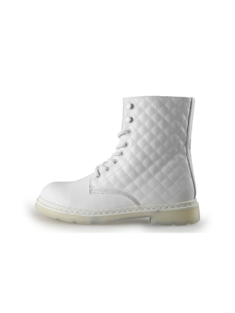 Dockers By Gerli Veterboots Wit 358097
 Maat 41
 