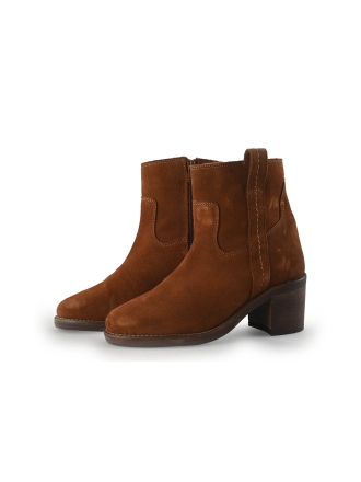 Nelson Enkellaarzen Cognac 358321
 Maat 36
 