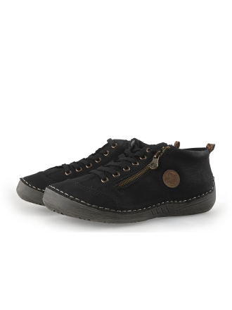 Rieker Veterschoenen Zwart 358365
 Maat 39
 
