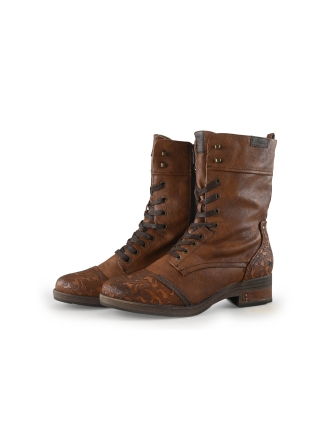 Mustang Veterboots Cognac 358485
 Maat 45
 