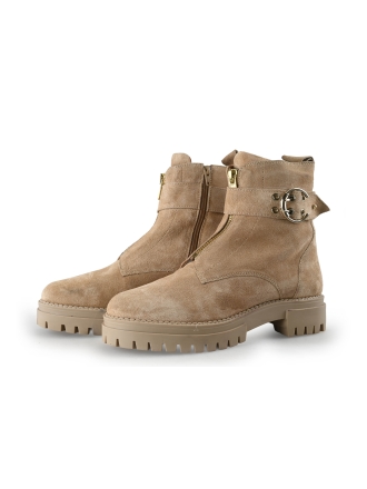 Shoecolate Veterboots Beige 358495
 Maat 41
 