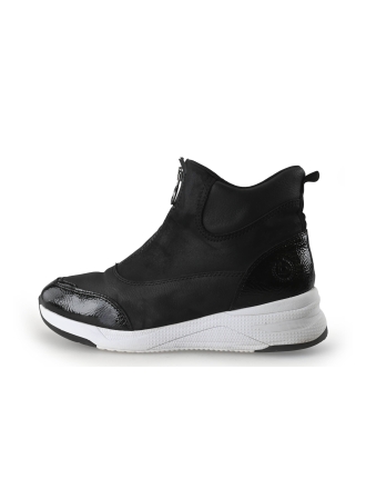 Remonte Sneakers Zwart 358514
 Maat 39
 