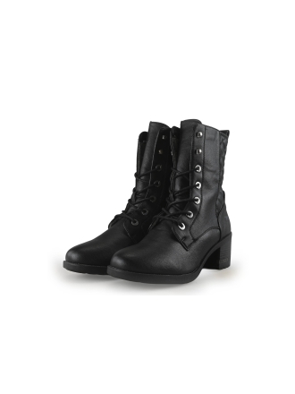 Mustang Veterboots Zwart 358872
 Maat 42
 