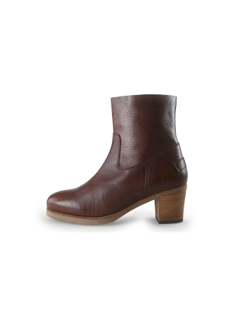 Shabbies Amsterdam Enkellaarzen Bruin 358979
 Maat 38
 