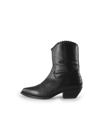 Shabbies Amsterdam Cowboy laarzen Zwart 358983
 Maat 39
 