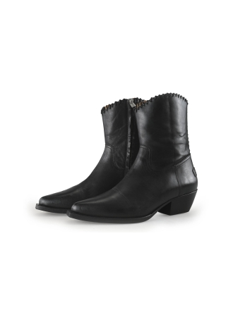 Shabbies Amsterdam Cowboy laarzen Zwart 358983
 Maat 39
 