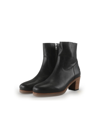 Shabbies Amsterdam Enkellaarzen Zwart 358994
 Maat 40
 
