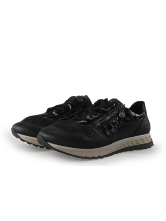Rieker Sneakers Zwart 359119
 Maat 40
 