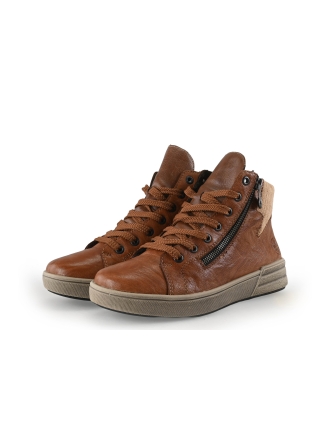 Rieker Veterboots Cognac 359197
 Maat 38
 