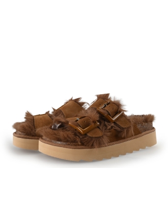Colors of California Slippers Cognac 359238
 Maat 40
 