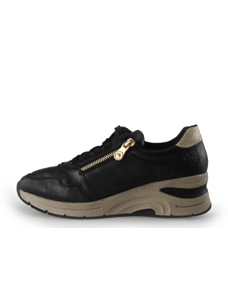 Rieker Sneakers Zwart 359524
 Maat 39
 