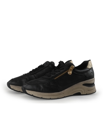 Rieker Sneakers Zwart 359524
 Maat 39
 