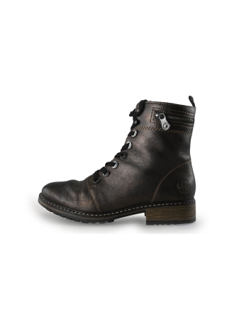 Rieker Veterboots Brons 359628
 Maat 40
 
