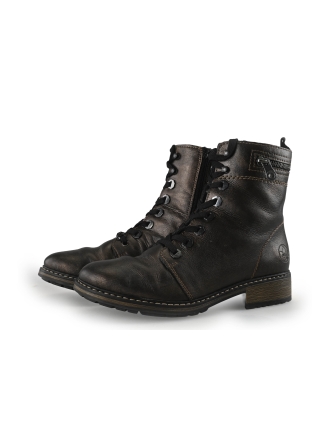 Rieker Veterboots Brons 359628
 Maat 40
 