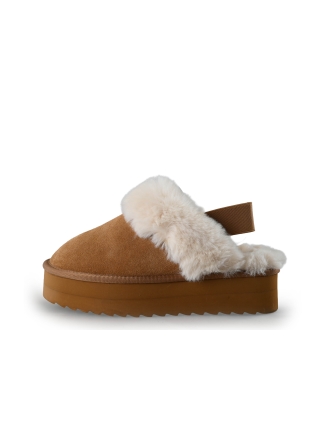 Colors of California Pantoffels Cognac 359726
 Maat 39
 