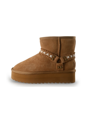 Colors of California Enkellaarzen Bruin 359906
 Maat 39
 