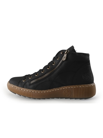 Rieker Veterboots Zwart 359948
 Maat 40
 