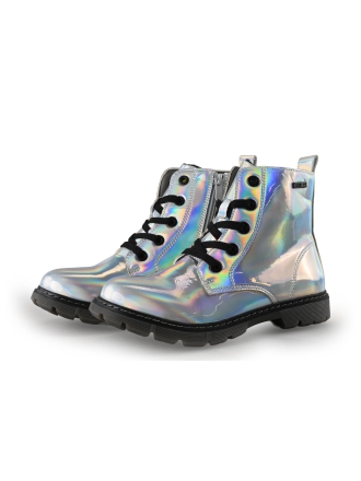 Tom Tailor Veterboots Zilver 359986
 Maat 36
 