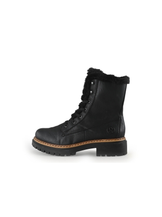 Rieker Veterboots Zwart 360145
 Maat 40
 