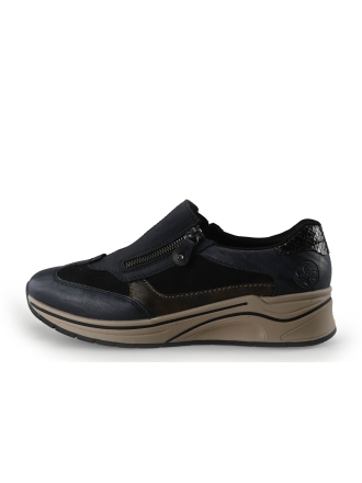 Rieker Sneakers Blauw 360267
 Maat 40
 