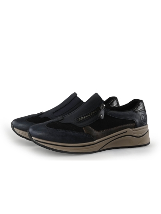 Rieker Sneakers Blauw 360267
 Maat 40
 