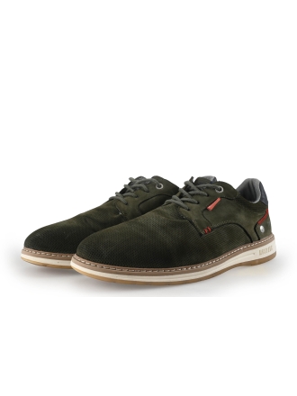 Mustang Veterschoenen Groen 360937
 Maat 45
 