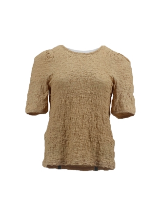 Pieces T-shirt Beige 600047