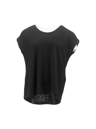 Street One T-shirt Zwart 601365