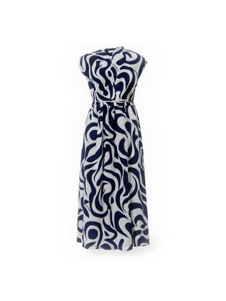 Mango Jurk Blauw 601679