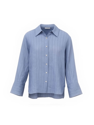 Mango Blouse Blauw 601683