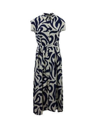 Mango Jurk Blauw 603064