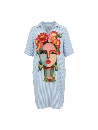 Key Largo Jurk Blauw 603402