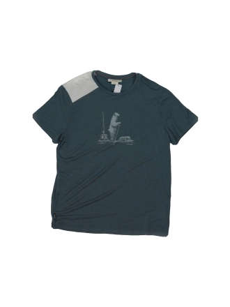 Icebreaker T-shirt Blauw 603773