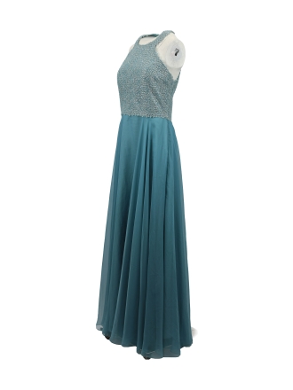 Luxuar Jurk Zilver 603834