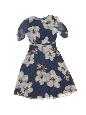 Swing Jurk Blauw 603957