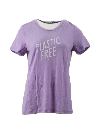 Icebreaker T-shirt Paars 604155