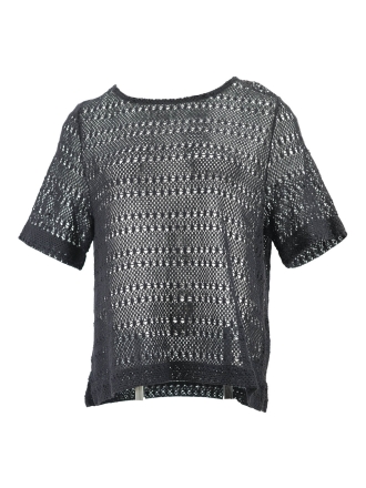 Taifun T-shirt Zwart 604262