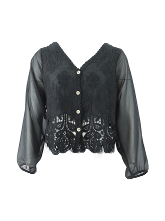 Peppermint Vest Zwart 604819