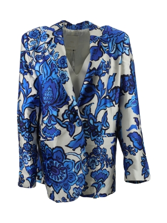 Mango Blazer Blauw 605301