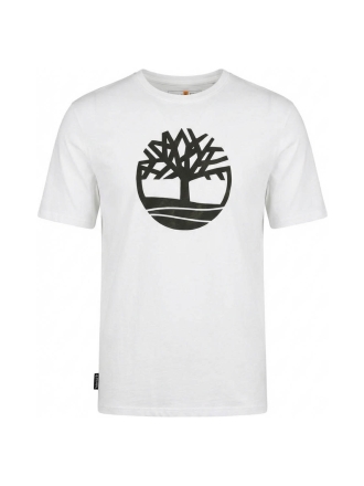Timberland T-shirt Wit 605469
 Maat XXL
 